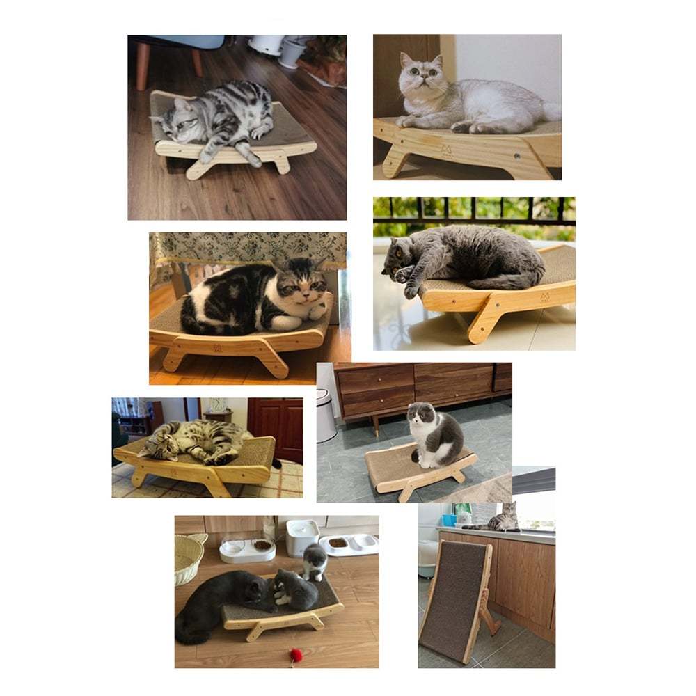 Vertical  Cat Bed Corrugated Paper Grinding Claw Toy Replaceable Core Pet Products